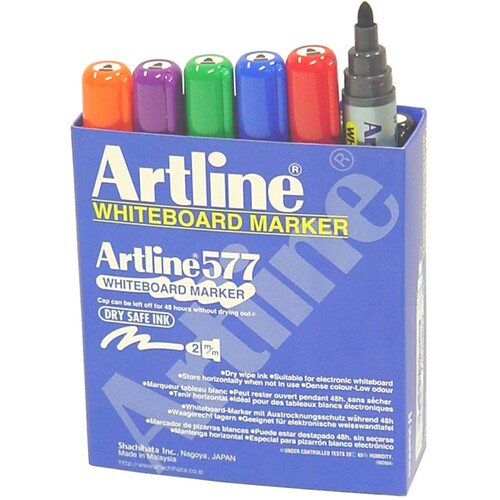 Artline® 577 Whiteboard Markers Bullet 