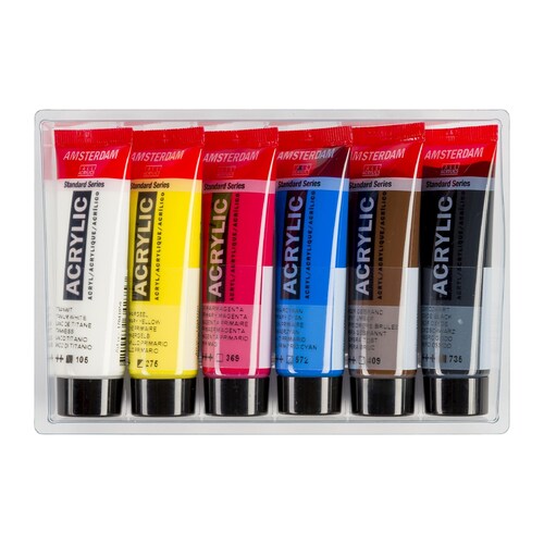 Royal Talens Amsterdam Standard Series Acrylics - Primary