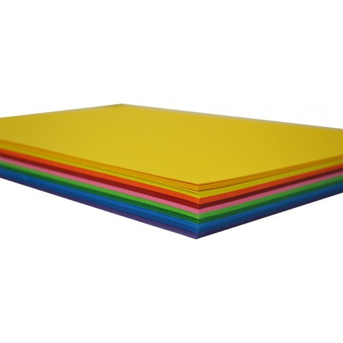 Rainbow Coloured Board Assorted Colours