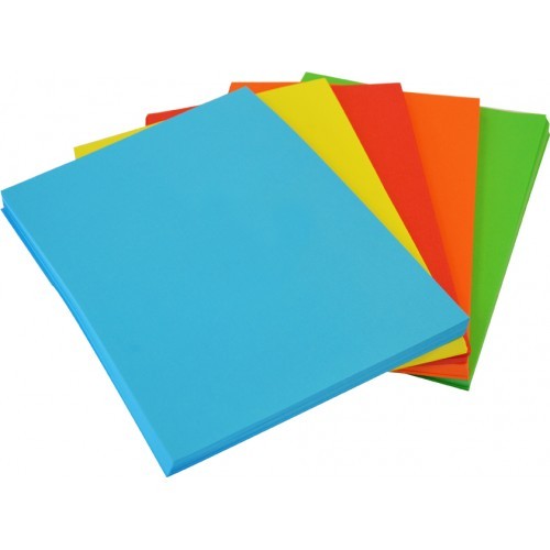 Rainbow Assorted Vibrant (Brights) Paper 80gsm 
