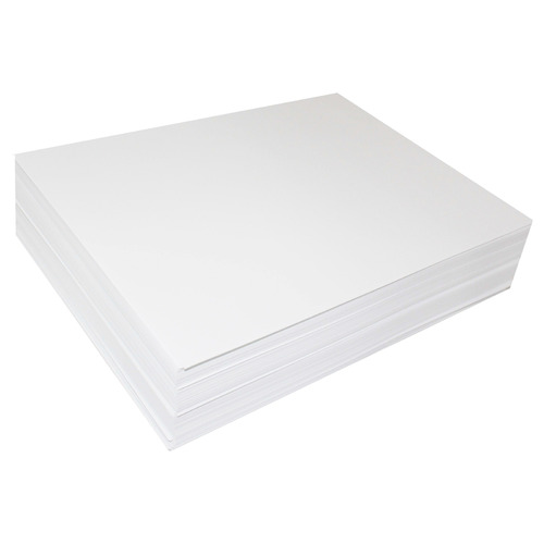 White Color A3 Size (12x18 inch) Cardstock Sheets for Art and Craft. Both  Side White Colored. 300 GSM Thick Cardstock Papers - Pack of 12 Sheets