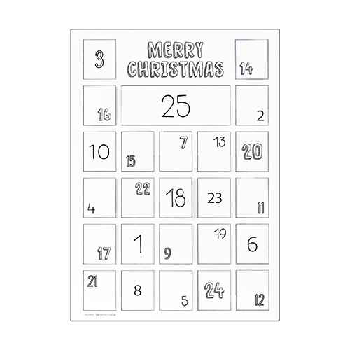 Zart ColourMe Advent Calendar