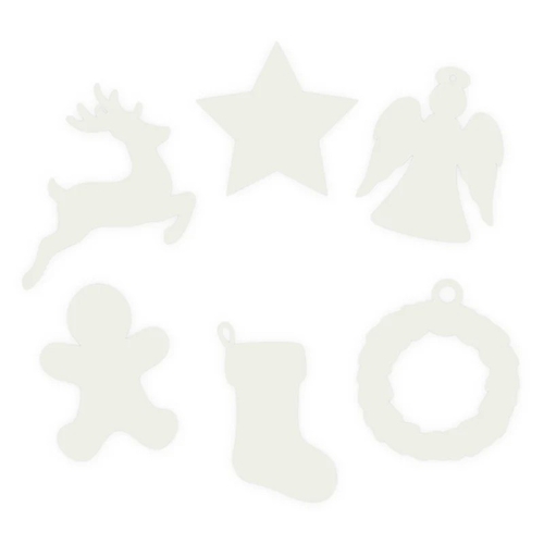 Arbee DIY Christmas Card Shape Set
