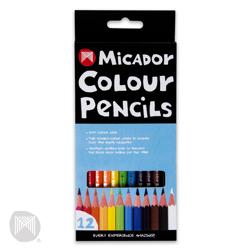Micador Colour Pencils Box of 12