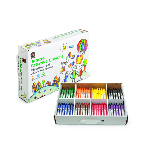 EC Jumbo Crayons Class Set 