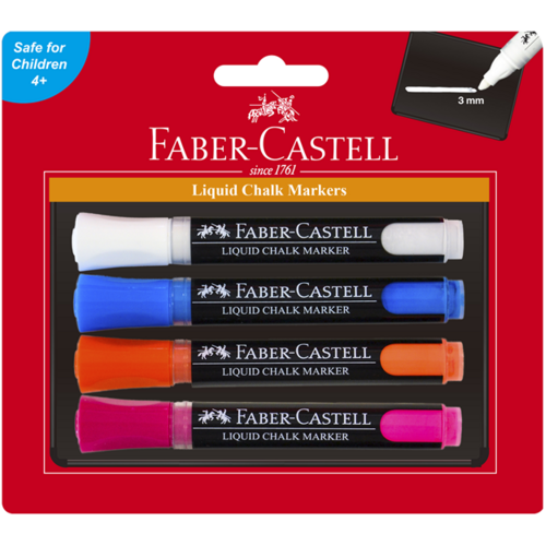 Faber-Castell Liquid Chalk Markers
