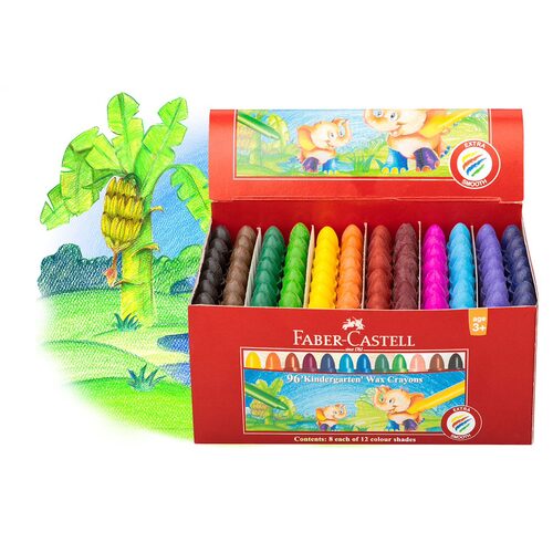Faber-Castell Chublets Wax Crayons