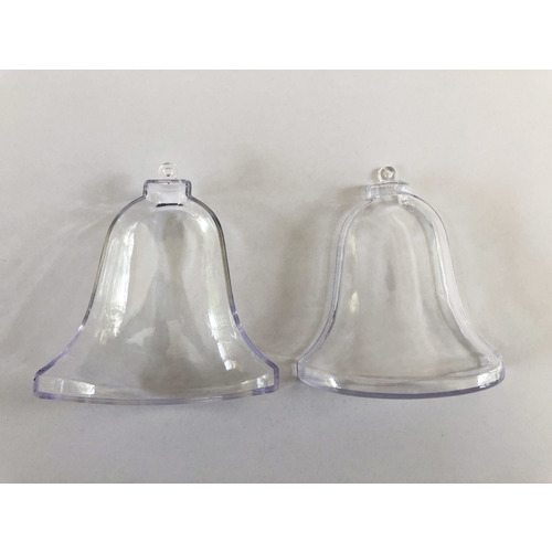 Clear Fillable Bell Decorations