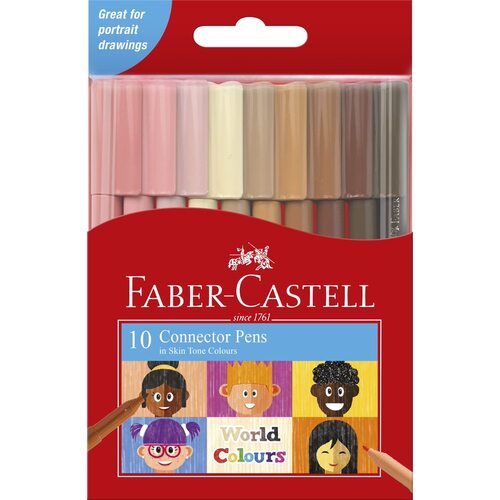 Faber-Castell Connector Pens Skin Tone Colours
