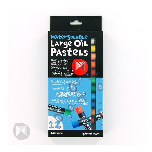 Micador Water Soluble Oil Pastels Box of 12