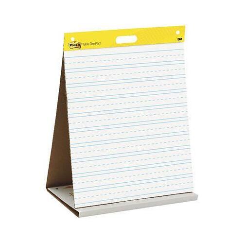Post-it® Easel Table Top Pad - Primary Ruled 563PRL