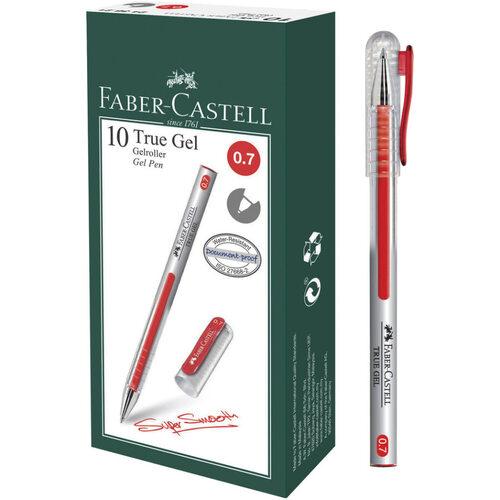Faber-Castell True Gel Rollerball Pens Red