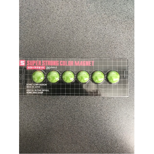Super Strong Green Magnetic Buttons