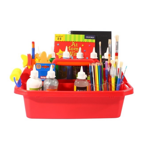 Brenex Plastic Tote Tray - Red