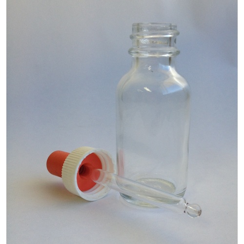 Glass Bottle and Dropper 