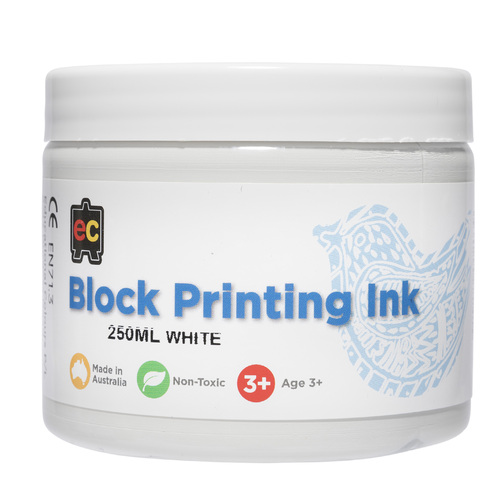 EC Block Printing Ink White