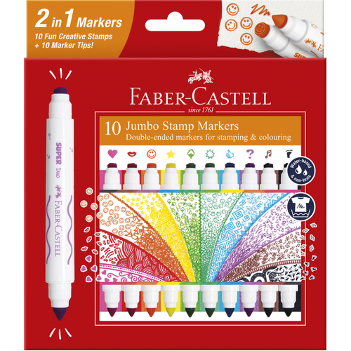 Faber-Castell Jumbo Stamp Markers