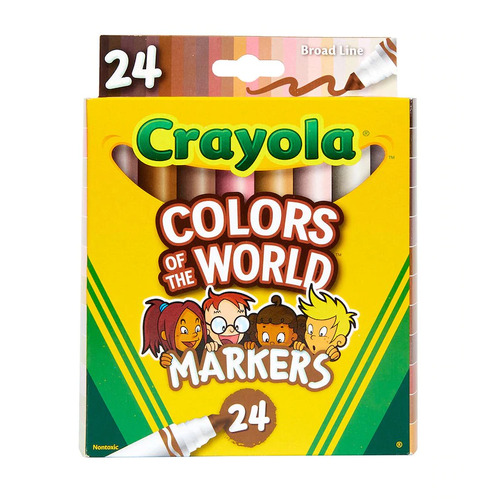 Crayola® Colors Of The World™  Skin Tone Washable Markers