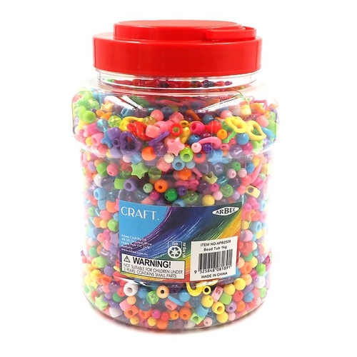 Arbee Schools Plastic Bead Assorted
