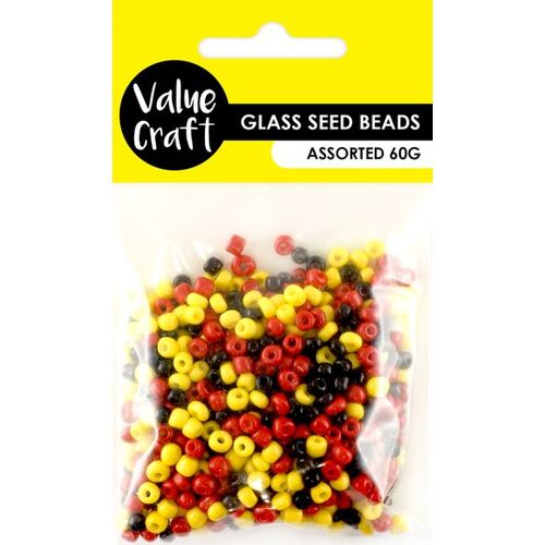 Arbee Glass Seed Beads Indigenous Colours