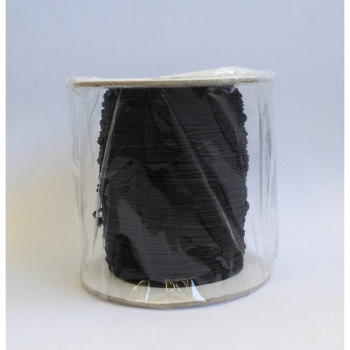 Buy 1mm thick beading elastic in black and white, for beading or craft work