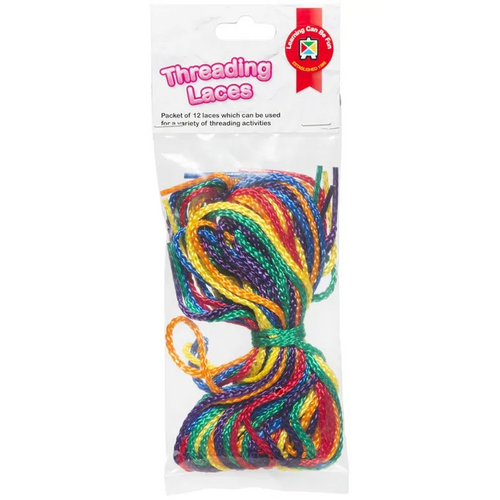 Learning Can Be Fun Threading Laces
