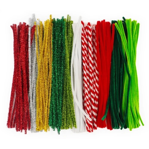 Arbee Chenille Stems / Pipe Cleaners Mega Pack - Christmas