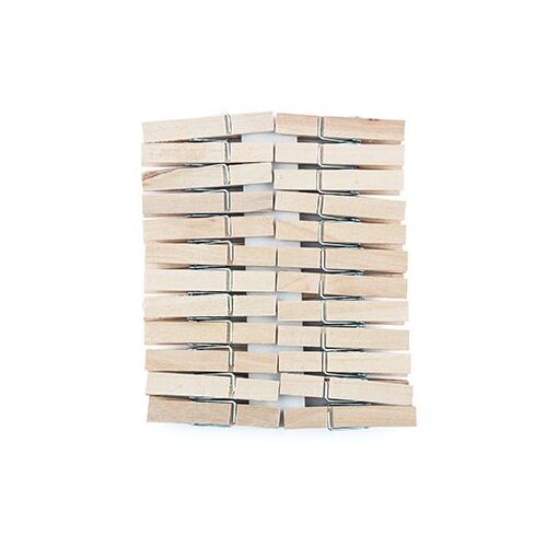 Value Craft Mini Wooden Pegs - Natural