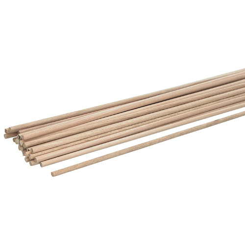 Wooden Dowels 6mm x 90cm, pack of 30