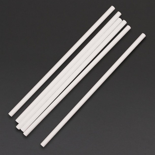 Artstraws Long White Jumbo Paper Straws - Amazing Arts and Crafts