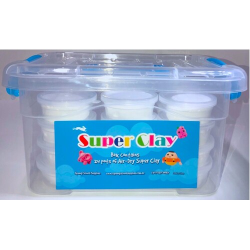 Speedy Super Clay / Air-Dry Modelling Clay White