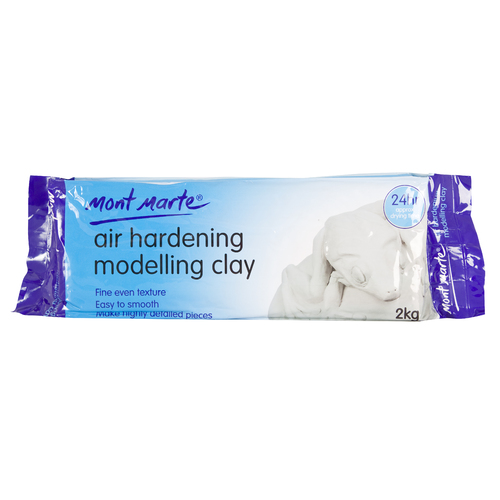 Air Dry  Modelling Clay 2kg White