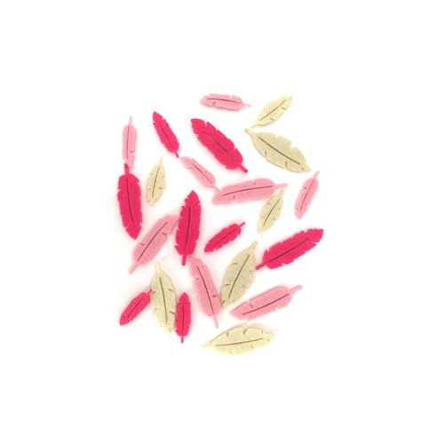 Adhesive Felt Shapes - Leaves
