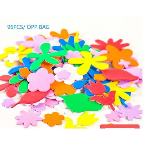 Speedy Adhesive Foam Shapes - Flowers & Leaves