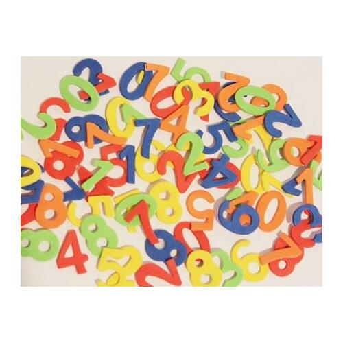 Little Adhesive Foam Shapes - Numbers