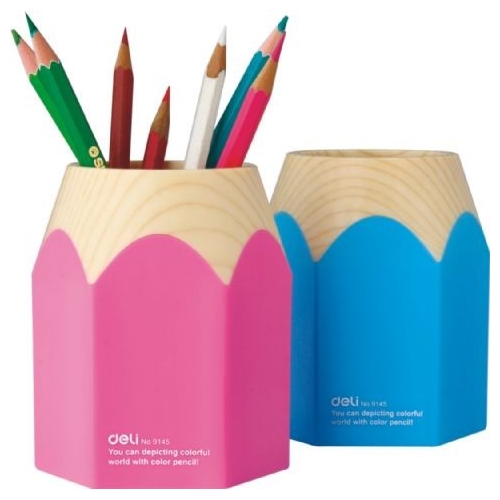 Deli Colourful World Pen/Pencil Holder