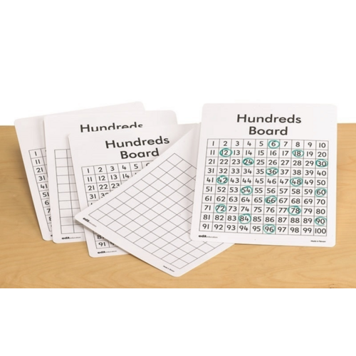 edx DoubleSided Dry Erase Hundreds Boards