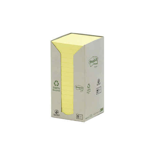 Post-it® Recycled Notes 654-1T