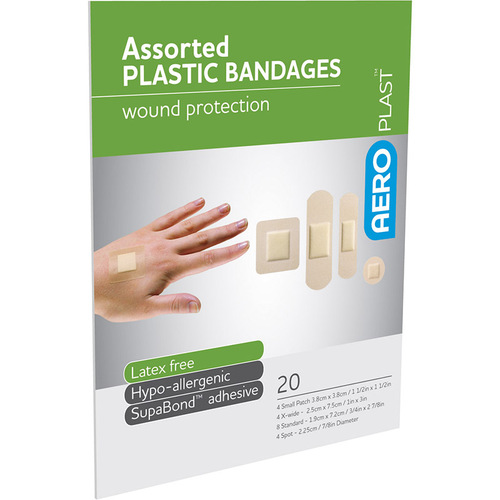 Plastic Bandages – Assorted Dressings