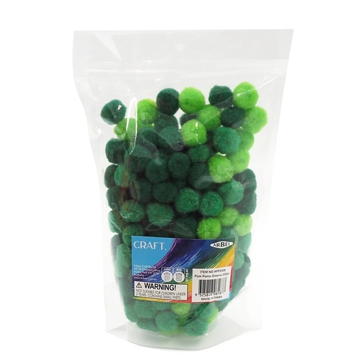 Arbee Pom Poms Green Tones