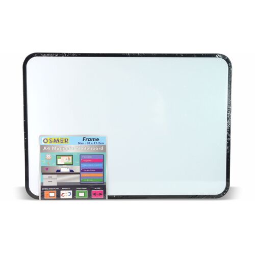 Osmer Double-Sided Magnetic Whiteboard - A4