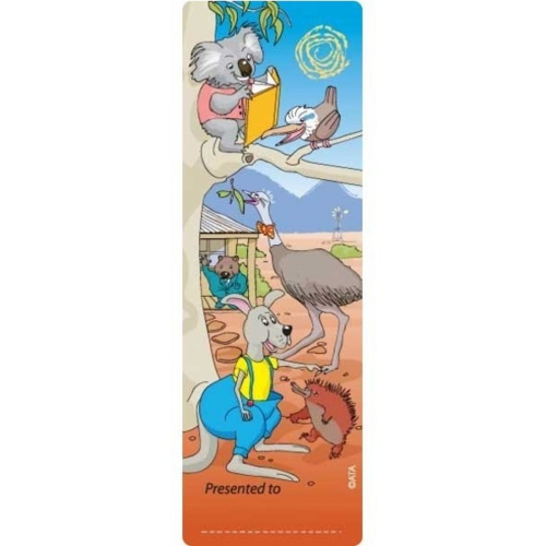 Australian Teaching Aids Bookmarks - Ozzie Animals