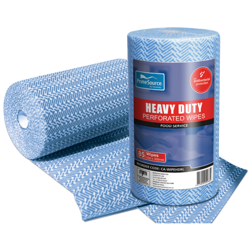 PrimeSource® Heavy-Duty Food Service Wipes Roll - Blue