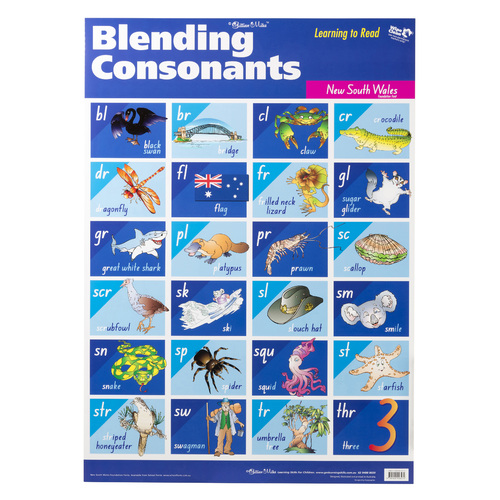 Blending Consonants Chart NSW