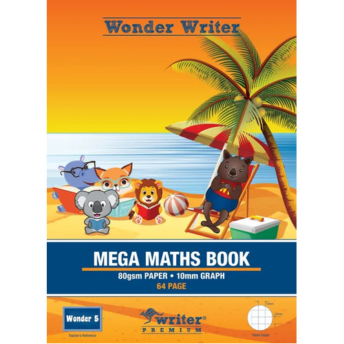 Wonder 5 Writer Mega Maths Book