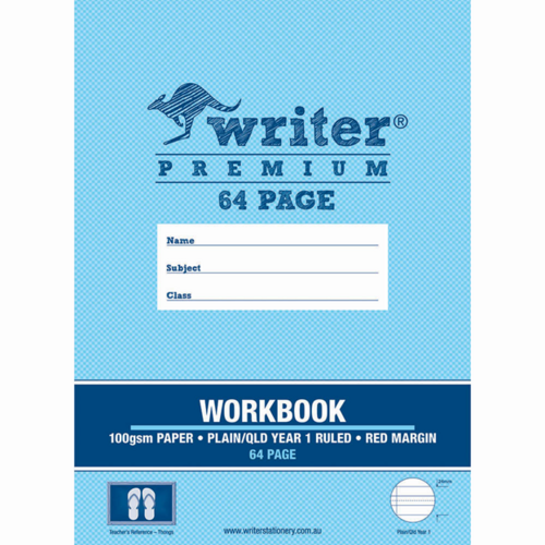 Writer Workbook  Plain/Qld Year 1 - Thongs