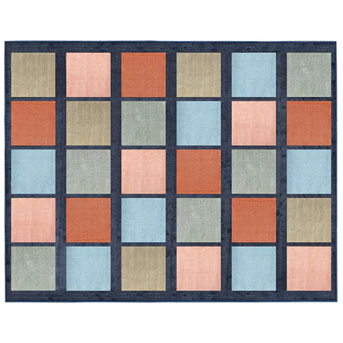 Elizabeth Richards Colours of Australia Rug - Square