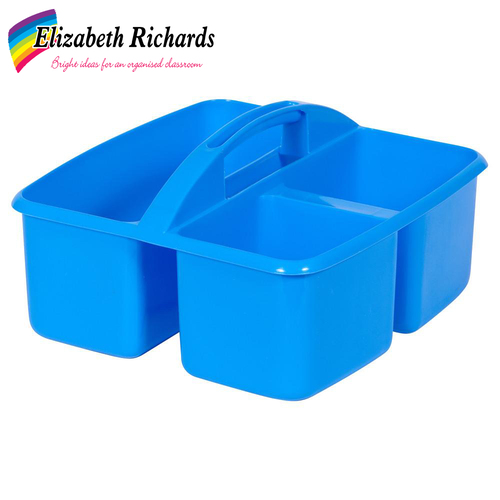 Elizabeth Richards Small Plastic Caddy Light Blue