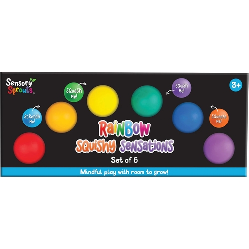 Sensory Sprouts Rainbow Squishy Sensations Set 