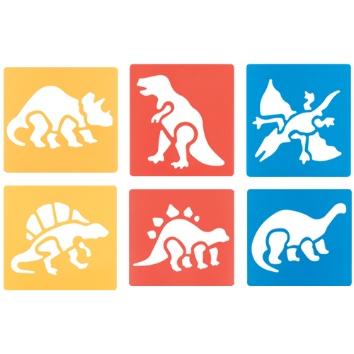 Zart Dinosaur Stencils